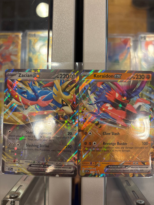 - Promo Masters Slashing Legends Promos - (SV PROMO MASTER SET #197-198) 1 set per order limit